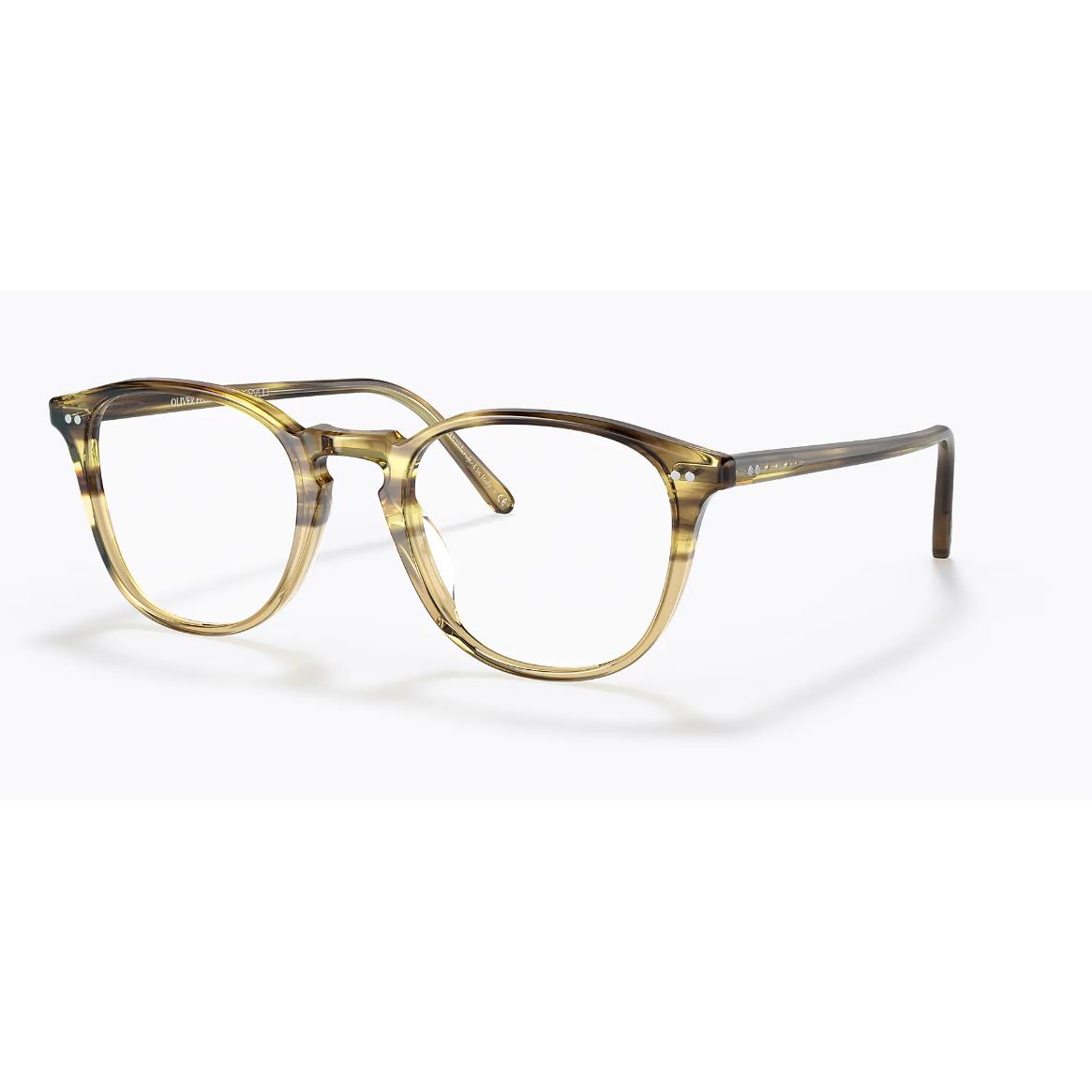 Oliver Peoples Eyeglasses Frames OV 5414U 1703 51-21-145 Forman-r Canarywood Gra