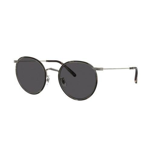 Oliver Peoples Casson OV1269ST 5076R5 49Pewter Black Horn/carbon Grey Sunglasses