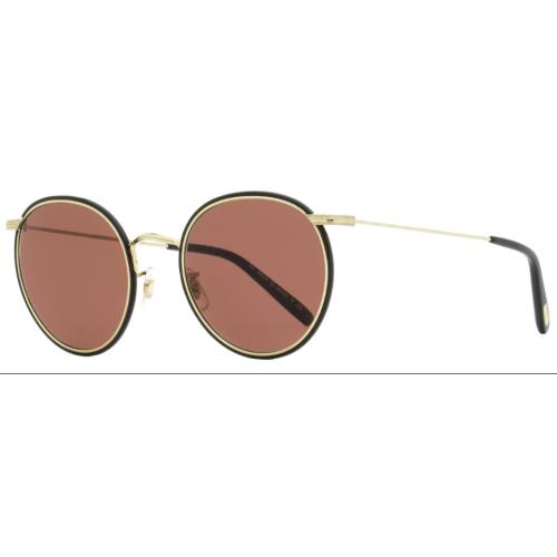 Oliver Peoples OV1269ST 5035C5 49 Rosewood Round Sunglasses