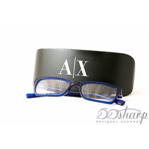 Armani Exchange Eyeglasses-ax 3007 8018 Marine Transparant