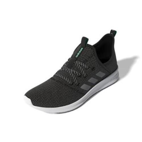 Adidas Women`s Cloudfoam Pure Running Shoe Black/grey/grey 7 - Black, Grey