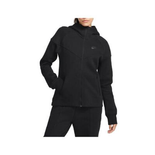 Nike Women`s Sportswear Tech Fleece Full Zip Windrunner FB8338-010 SZ XS-3XL
