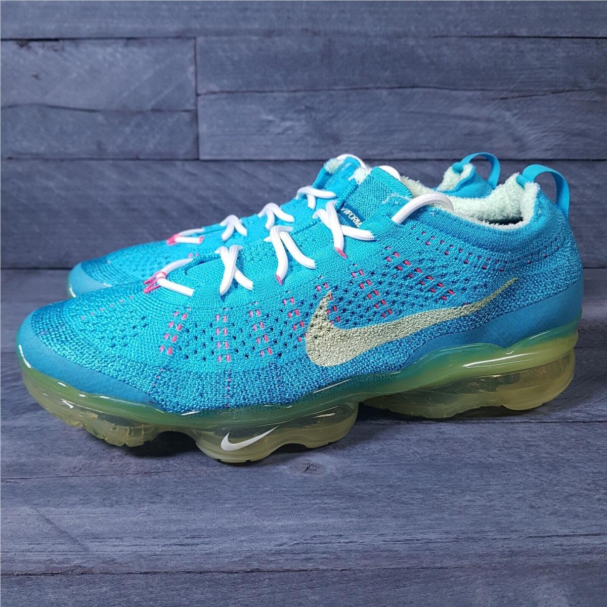 Nike Air Vapormax 2023 Flyknit FK Running Shoes Mens 8 13 Baltic Blue Yellow SporTipTop