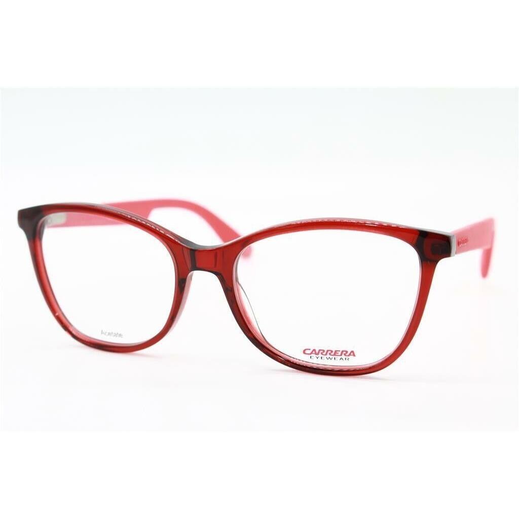 Carrera 5501 Bda Burgundry Cat Eye 52-17-140 Full Rim Eyeglasses