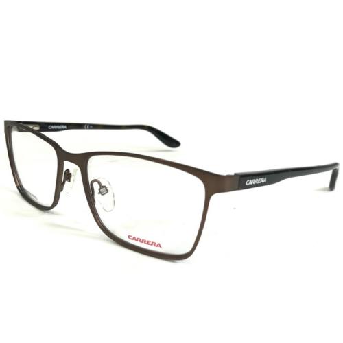 Carrera CA6640 Weu Matte Brown Rectangle 54-16-140mm Full Rim Men`s Eyeglasses