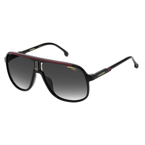 Carrera 1047/S OIT9O Black Red Sunglasses with Grey Lenses 62/10/130