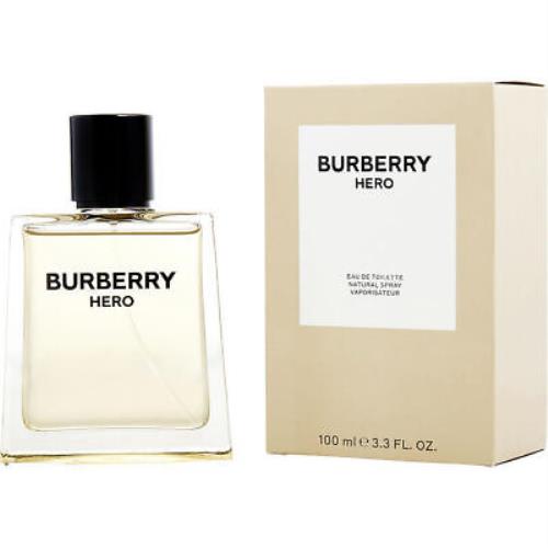 Burberry Hero by Burberry Men - Edt Spray 3.4 OZ