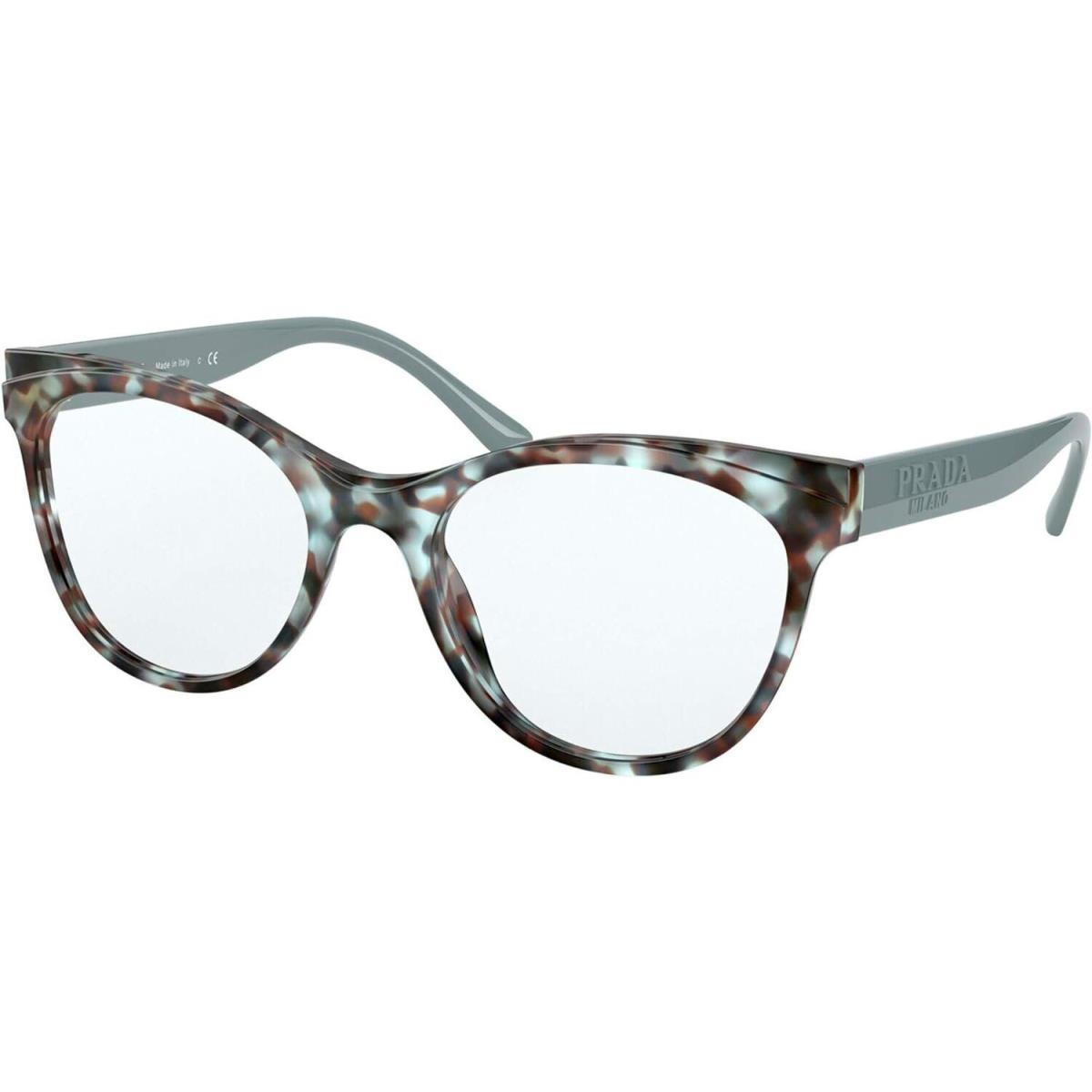 Prada PR 05WV 05H1O1 Blue/brown Plastic Butterfly Eyeglasses 51mm