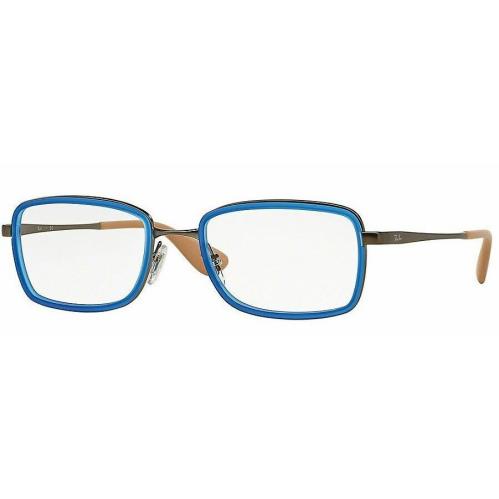 Ray Ban Eyeglasses RB6336 2620 Blue / Gunmetal 51mm Rx-able
