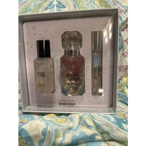 Victoria Secret Dream Angel Perfume Shimmer Perfume Mist Rollerball Giftset