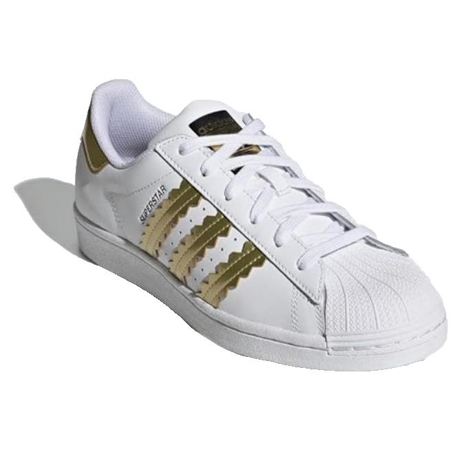 Adidas Superstar Women`s Shoes White Size 7.5 - White