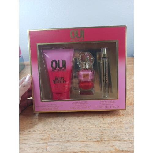 Juicy Couture Oui 3-Piece Fragrance Gift Set 287335 / A0134991