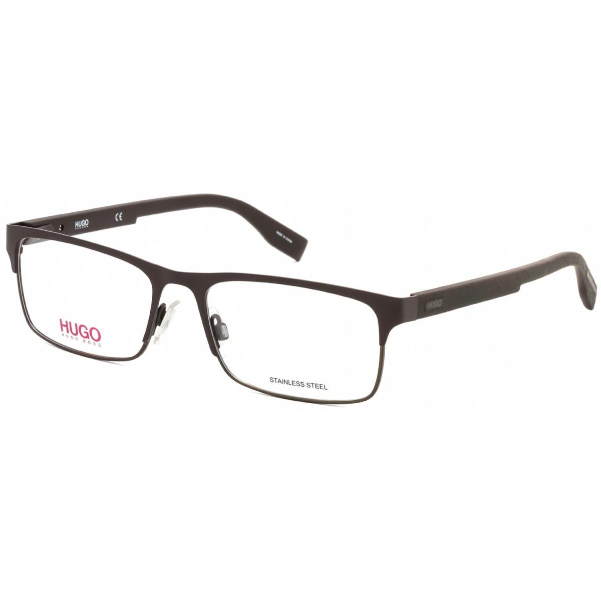 Hugo Boss HG0293-04IN-56 Matte Brown Eyeglasses - Frame: Matte Brown