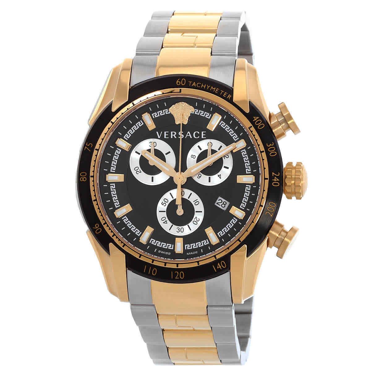 Versace V-ray Men`s Black Watch - VE2I00421