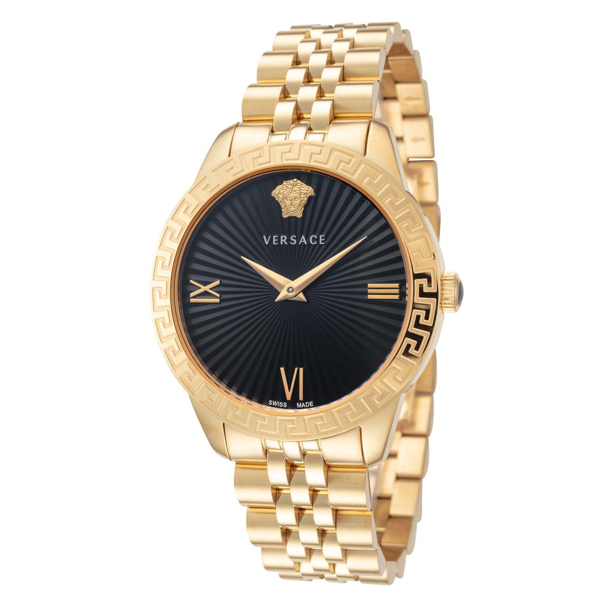 Versace Women`s VEVC01121 Greca Signature 38mm Quartz Watch