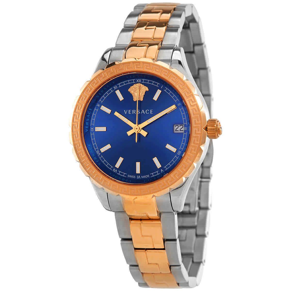 Versace Hellenyium Quartz Blue Dial Ladies Watch V12060017