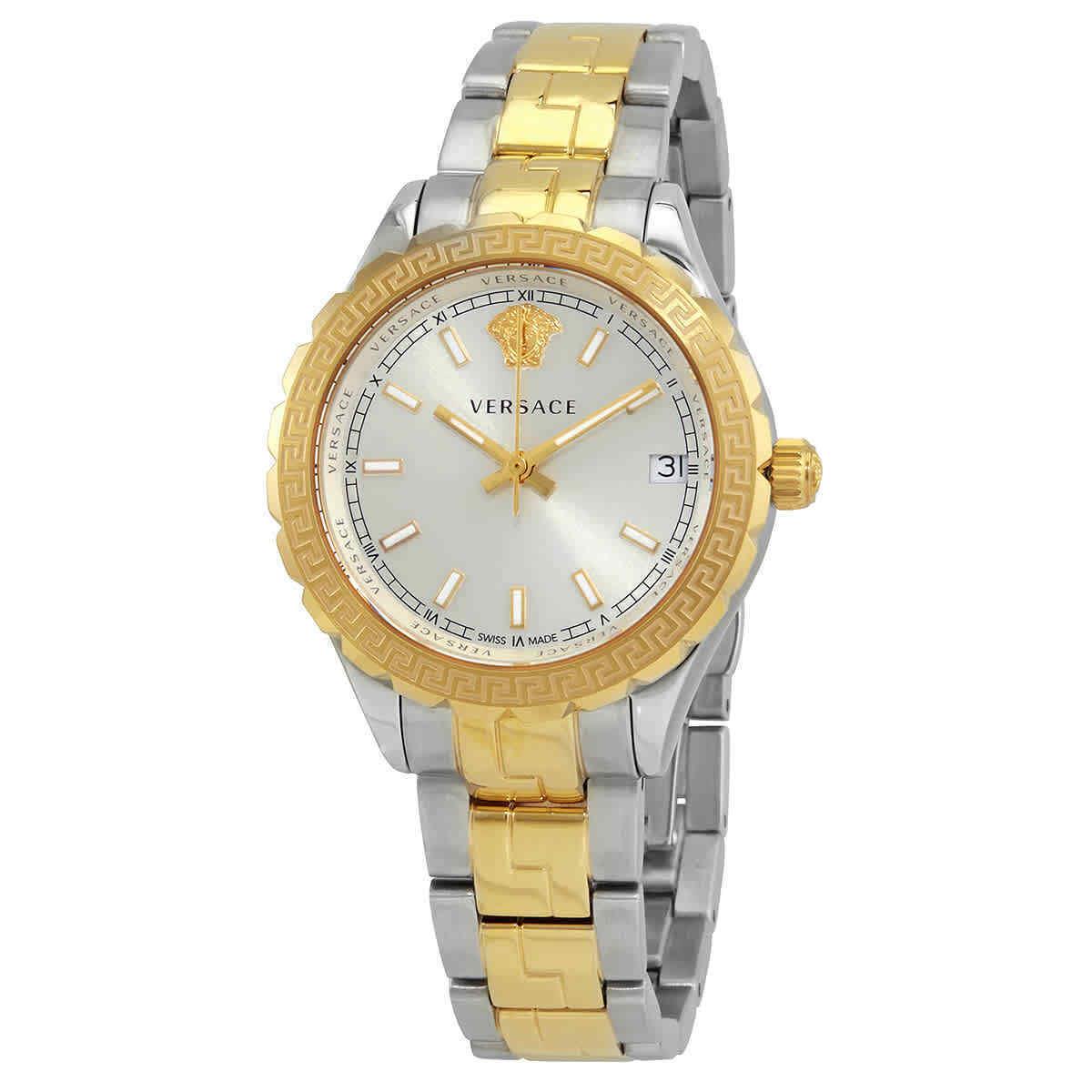 Versace Hellenyium Quartz Silver Dial Ladies Watch V12030015