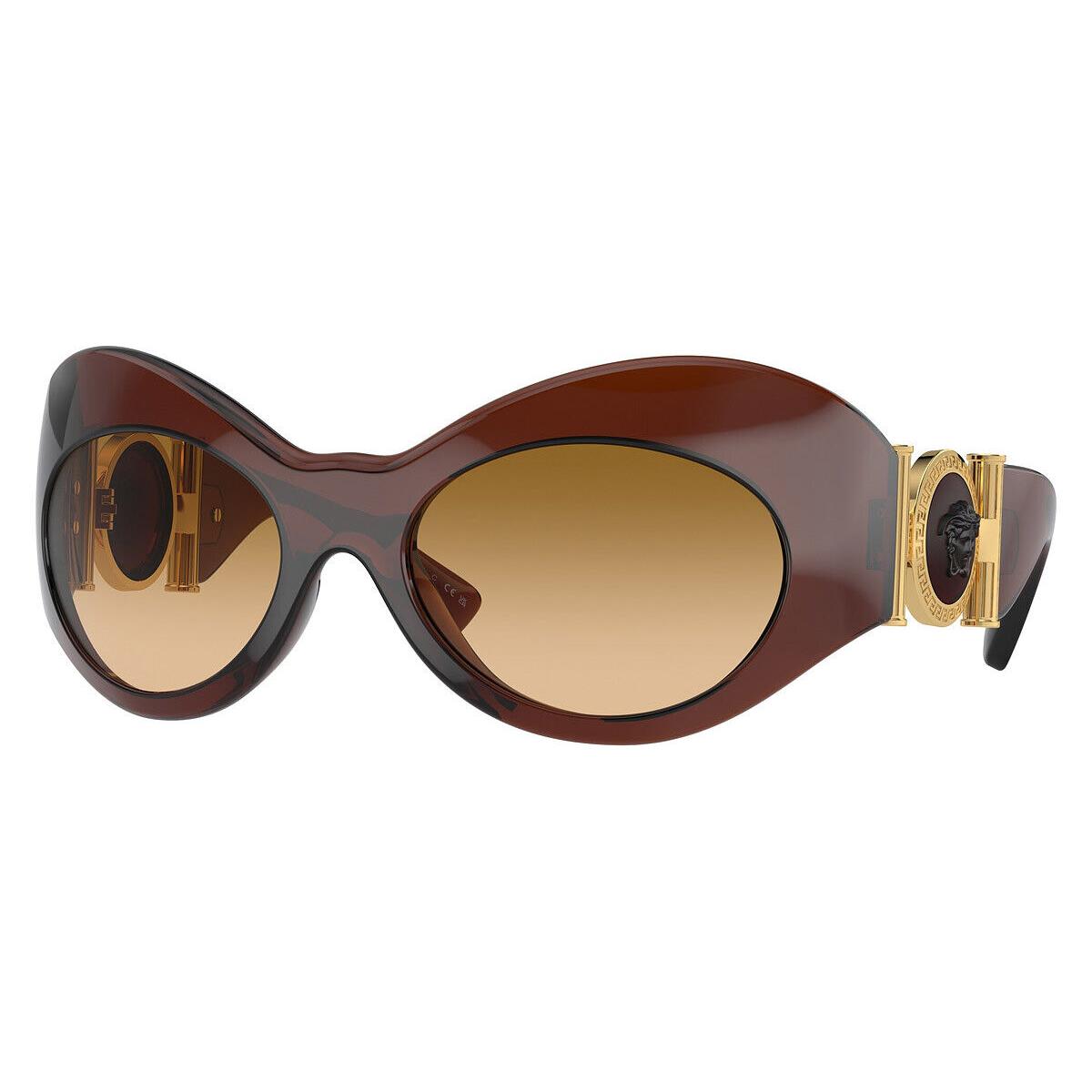 Versace Women`s 58mm Transparent Brown Sunglasses VE4462-54462L-58