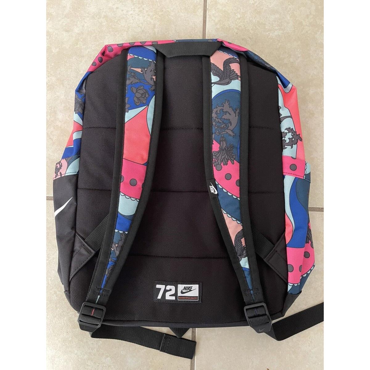 Nike All Access Soleday Printed Backpack Black-hyper Pink-white CW9219-010