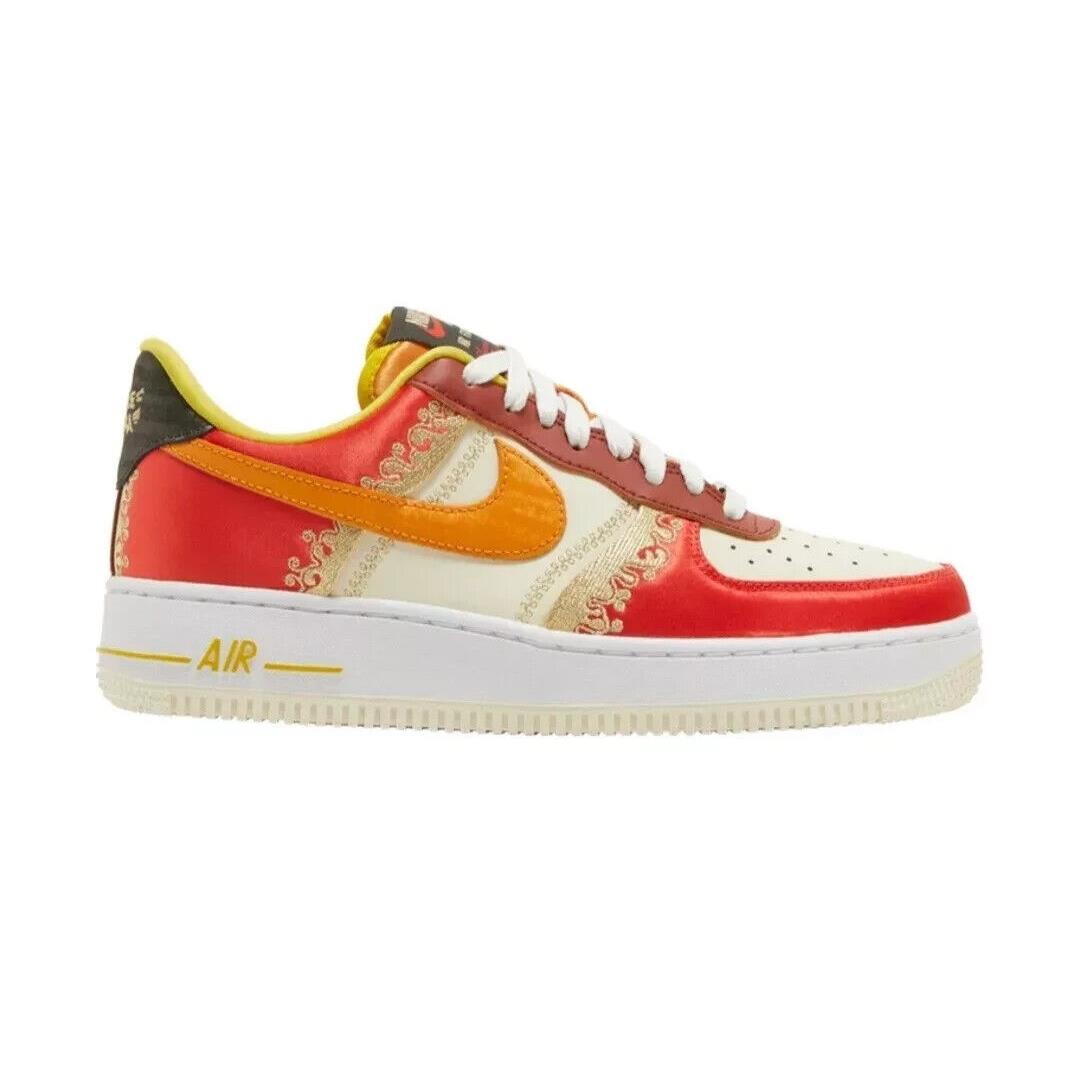 Nike Women`s Air Force 1 `07 Prm LV8 `little Accra` DV4462-600 Size 9 - Multicolor