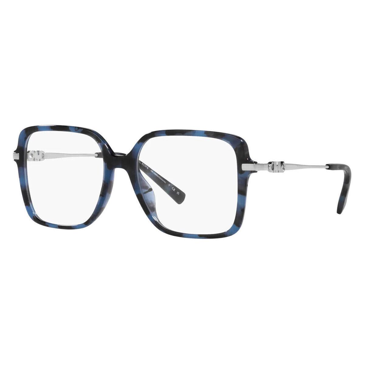 Michael Kors Dolonne Eyeglasses MK4095U 3333 Blue Tortoise Frame 53-17-140