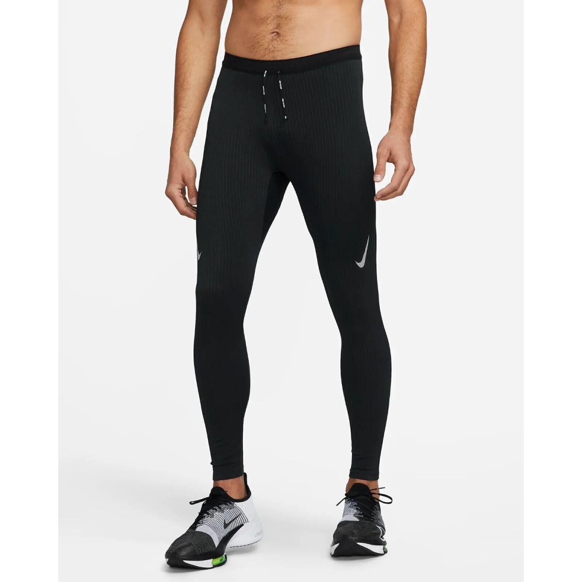 Nike Dri-fit Adv Aeroswift Racing Men`s Tights Pants Black S M M-t L DM4613-011