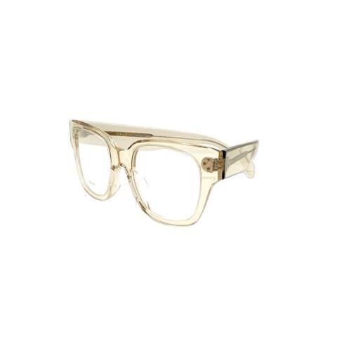 Celine CL50110U Eyeglasses 057 Beige Crystal Size 52