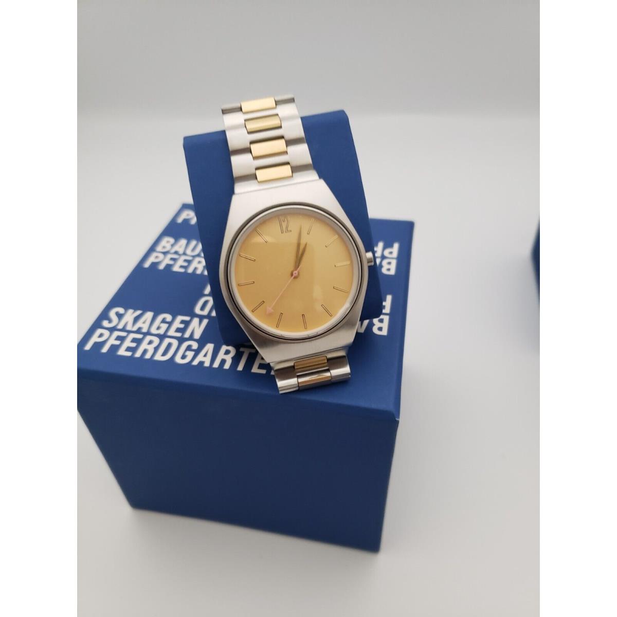 Skagen X Baum Und Pferdgarten Grenen Gold Limited Edition Watch SKW6870