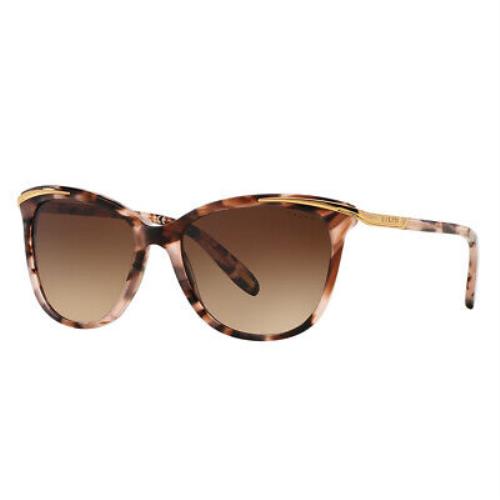 Ralph Lauren RA 5203 146313 Pink Tortoise Plastic Sunglasses Brown Gradient Lens
