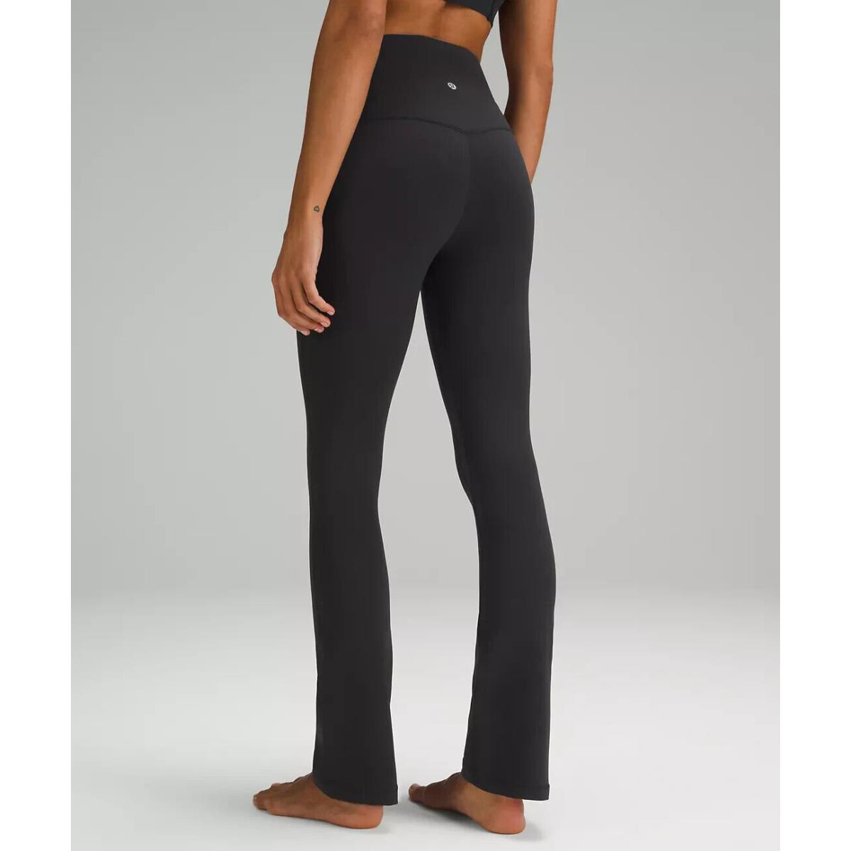 Lululemon Align High-rise Mini-flared Pant Extra Short Black Size 6 LW5FCHS