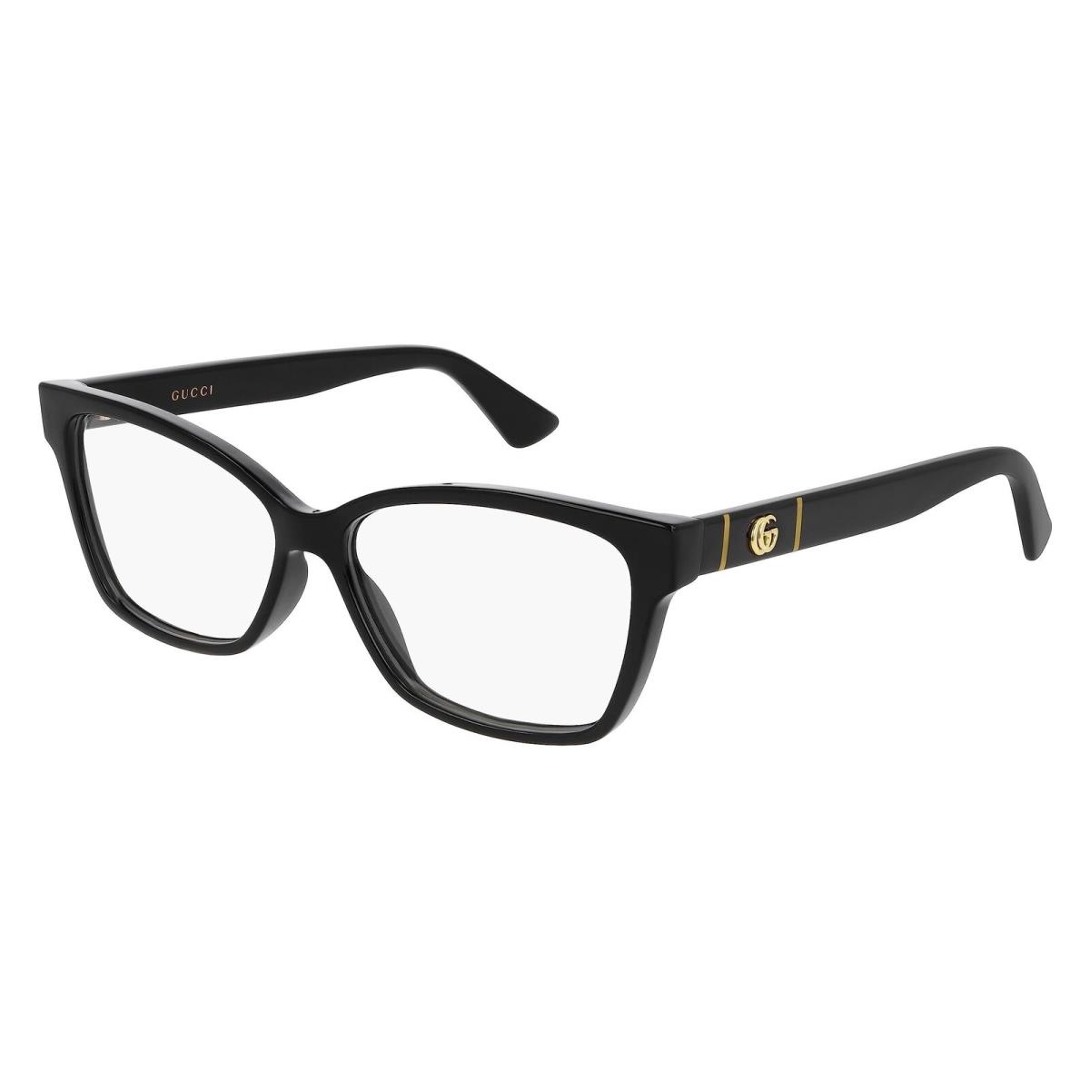 Gucci Women`s Optical Gray Glasses Black/transparent One Size