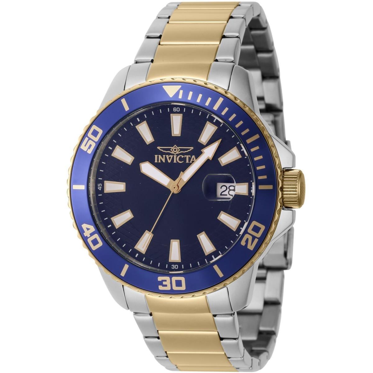 Invicta Pro Diver Men`s Watch - 45mm. Gold. Steel 46071