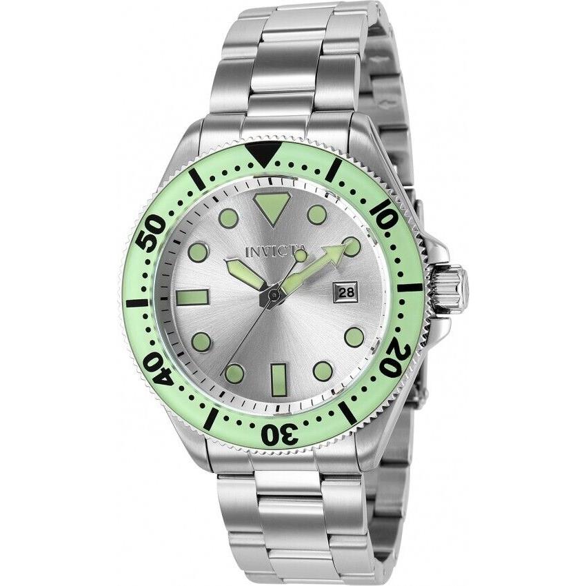 Invicta Pro Diver Lume 42mm Quartz Stainless Steel Bracelet Watch