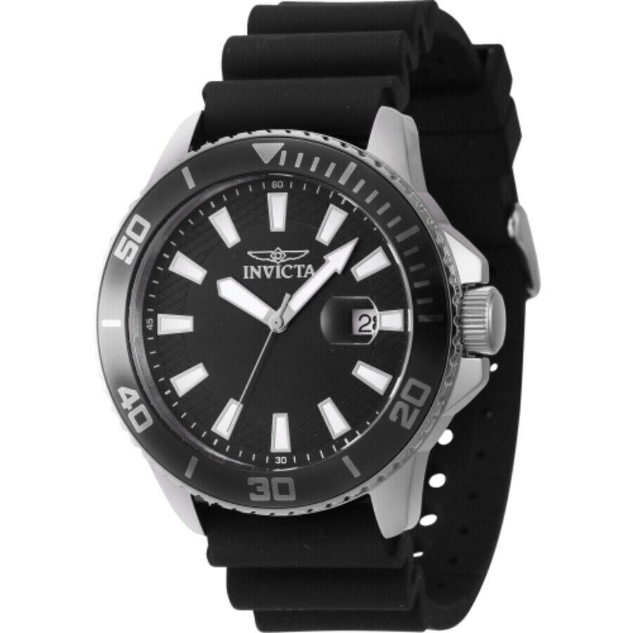 Invicta Pro Diver Quartz Date Black Dial Men`s Watch 46087