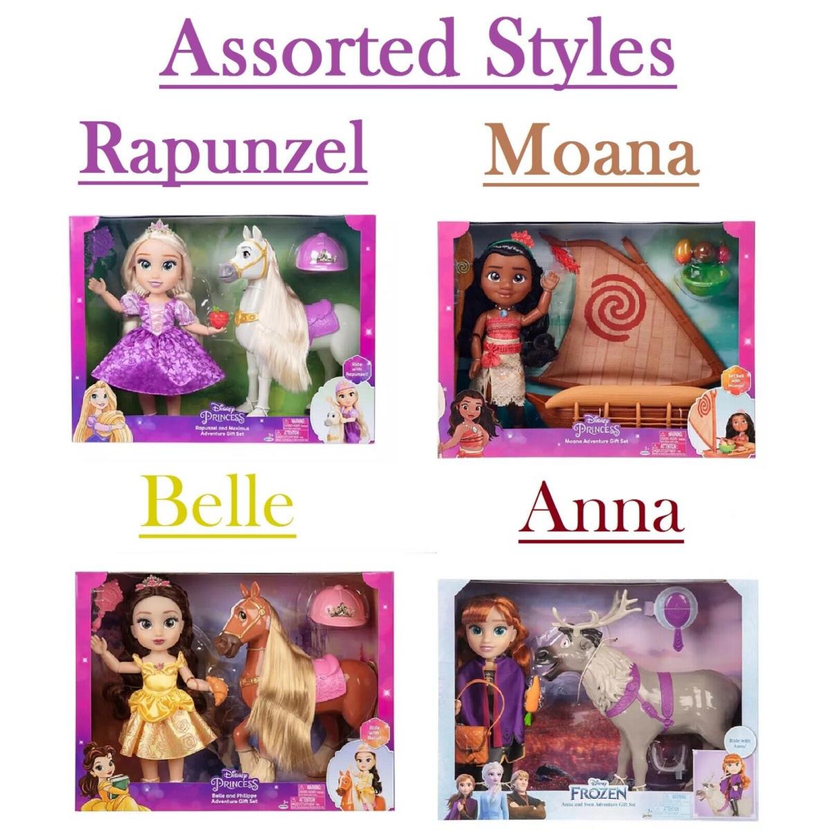 Disney Princess Toddler Doll with Companion Assorted Styles
