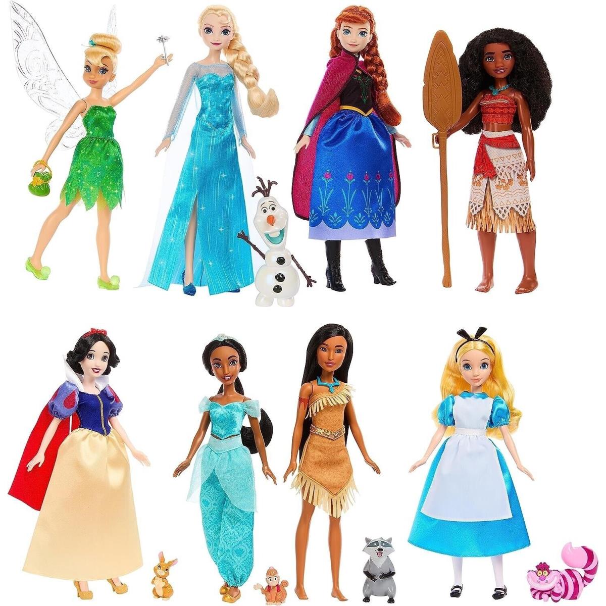 Disney Toys Fashion Doll Disney 100 Years Of Wonder 8-Doll Set