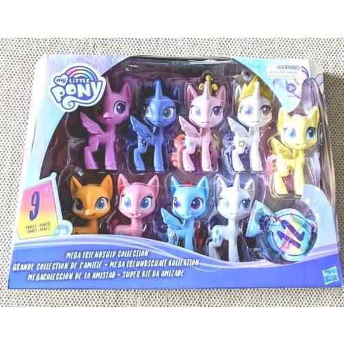 My Little Pony Mega Friendship Collection 9 Figures Accessories Set