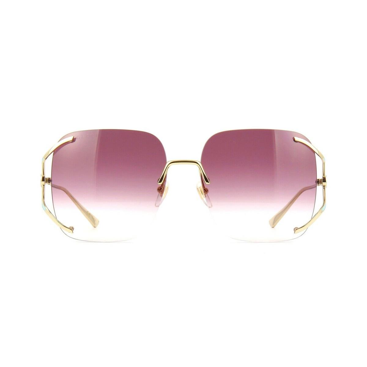Gucci GG0646S Gold/violet Shaded 003 TH Sunglasses