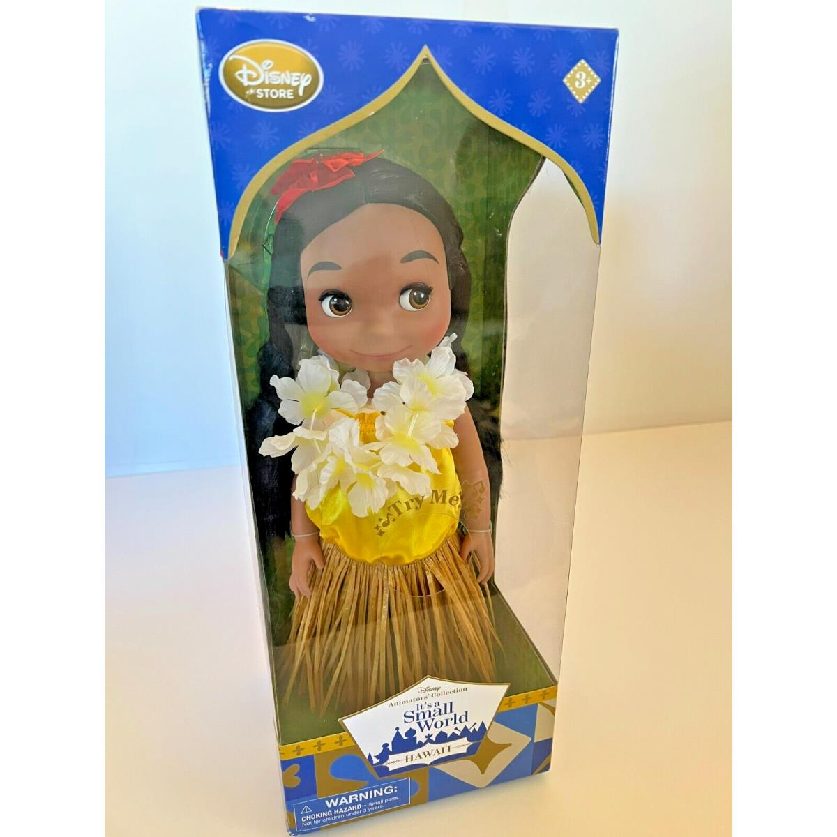 Disney Animator`s Collection It`s A Small World - Hawaii Doll