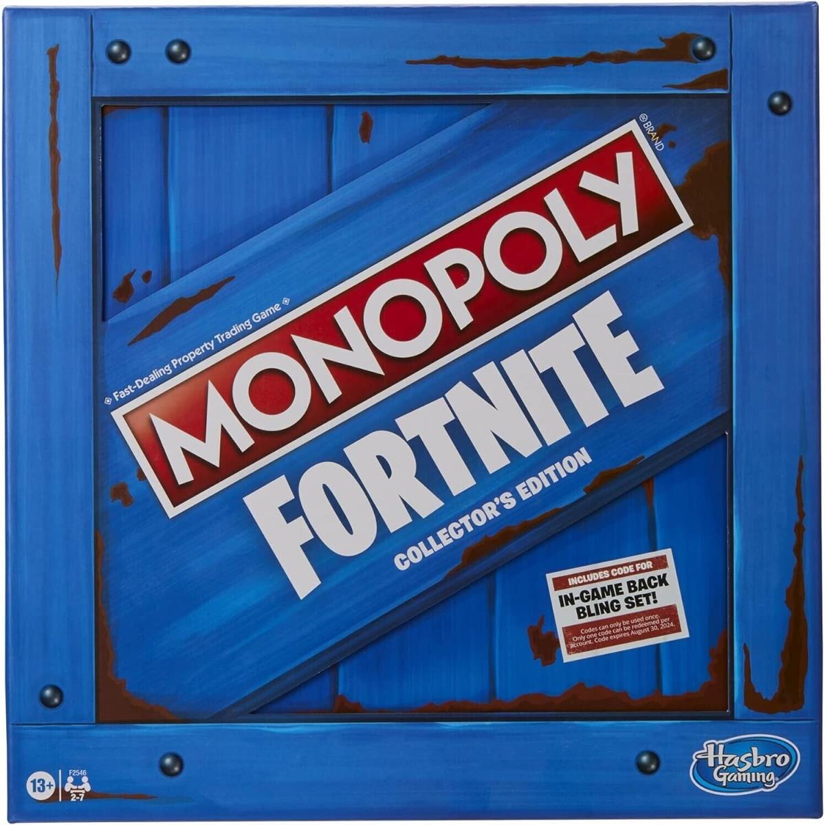 Fortnite Monopoly Collector`s Edition Board Game