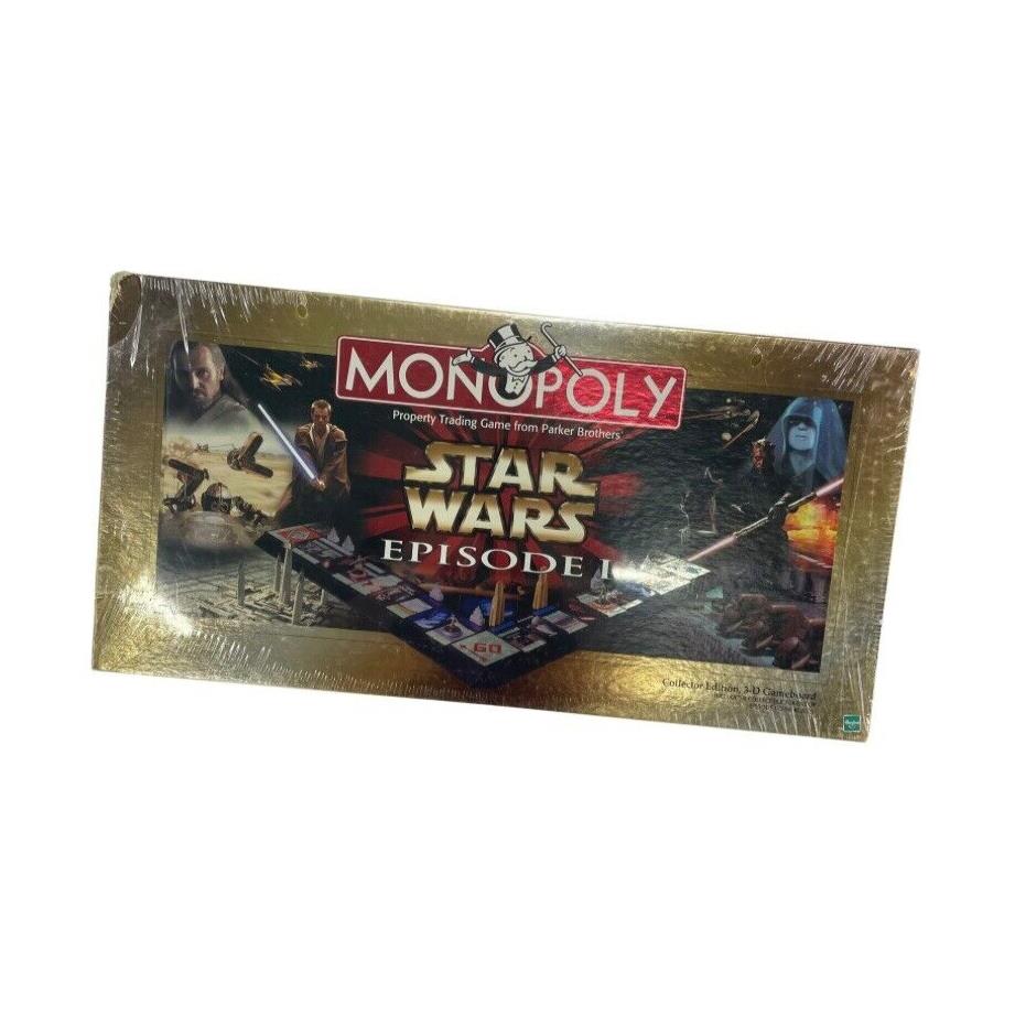 Monopoly Star Wars Episode 1 Collector Edition 1999 3-D Gameboard