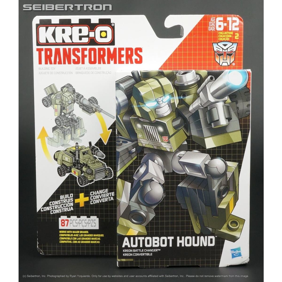 Hound Transformers Kre-o Battle Changer Building Toy Hasbro 2015