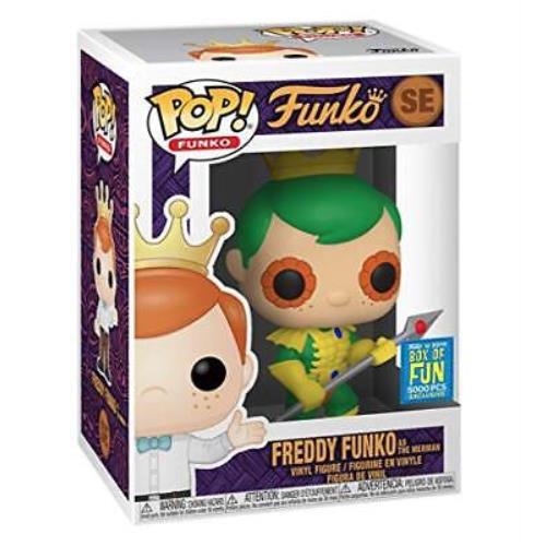 Funko Pop Freddy as The Merman Fundays 2019 Box of Fun Limited Edition 5000 Pie
