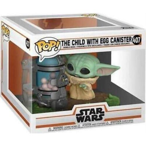 Funko Pop Deluxe Star Wars: The Mandalorian The Child with Canister Multicolor