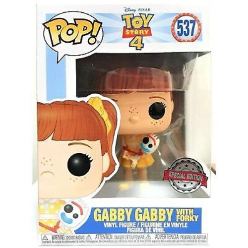 Funko Pop 537 Exclusive Disney: Toy Story 4 - Gabby Gabby Holding Forky