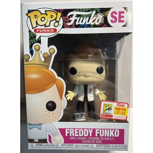 Funko Pop Freddy Funko Danny - Grease 2018 Sdcc 1/5000 Pieces Free Protector LE