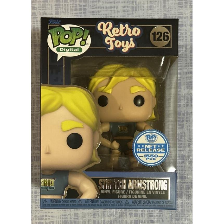 2023 Funko Pop Digital Retro Toys 126 Stretch Armstrong LE 1550