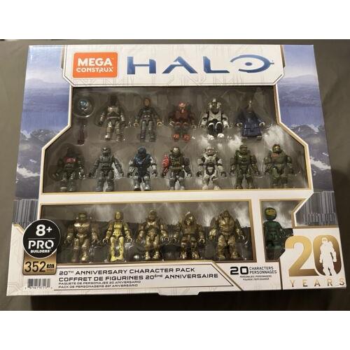 Mega Construx Pro Builders Halo 20th Anniversary Character Pack Exclusive