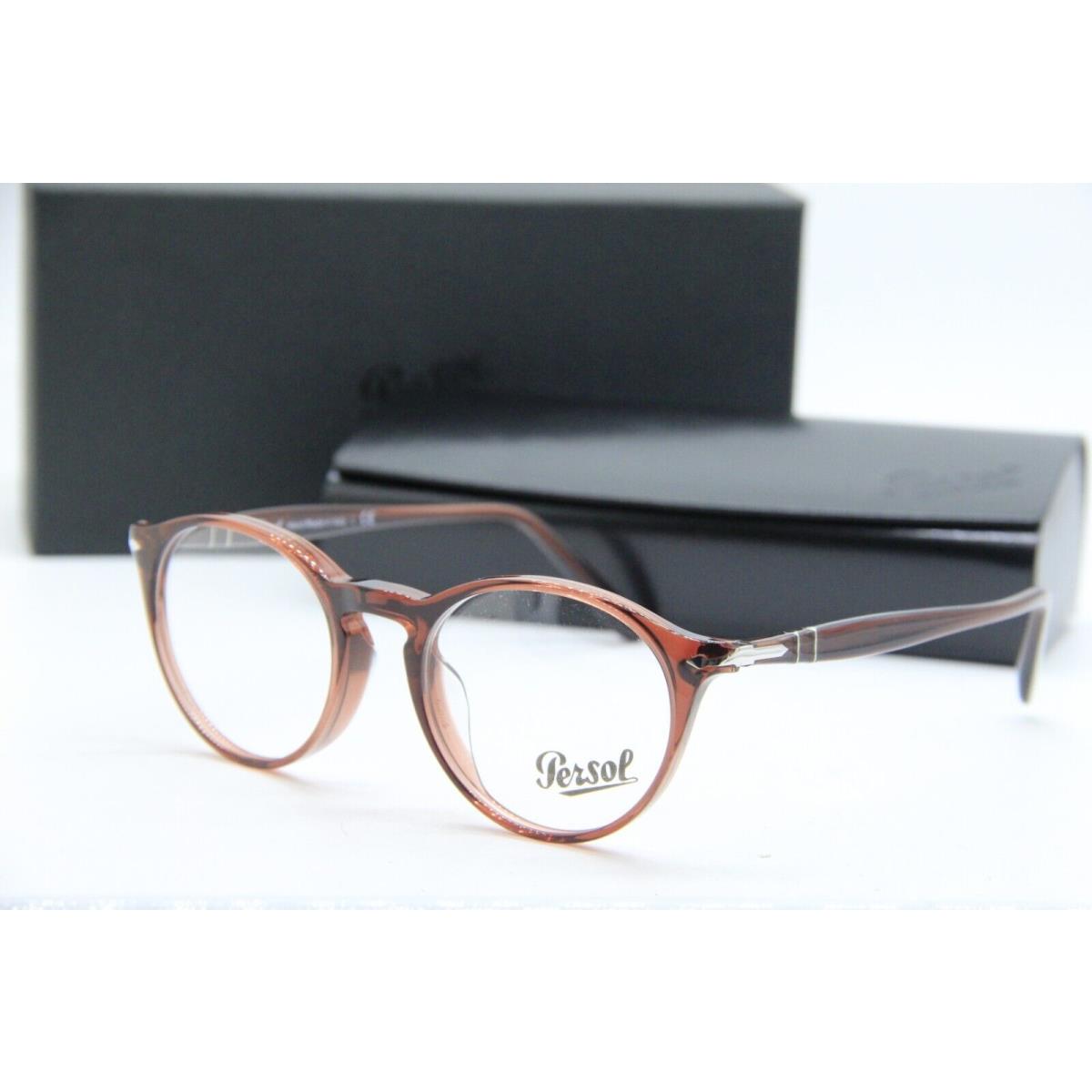 Persol P 3092-V-A 9062 Burgundy Eyeglasses W/case 50-19