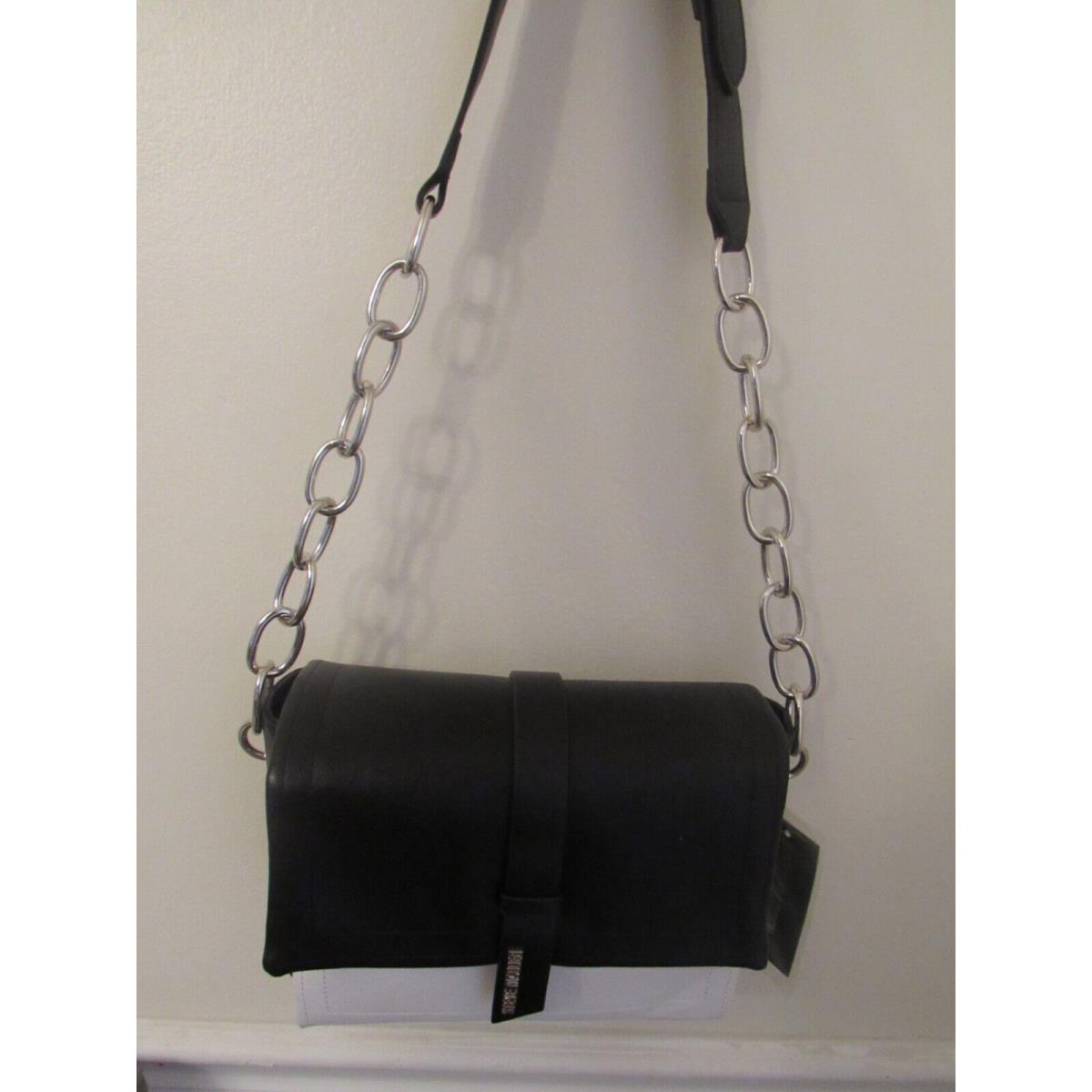 Women`s Steve Madden Bemani Black/ White Crossbody Bag Set: